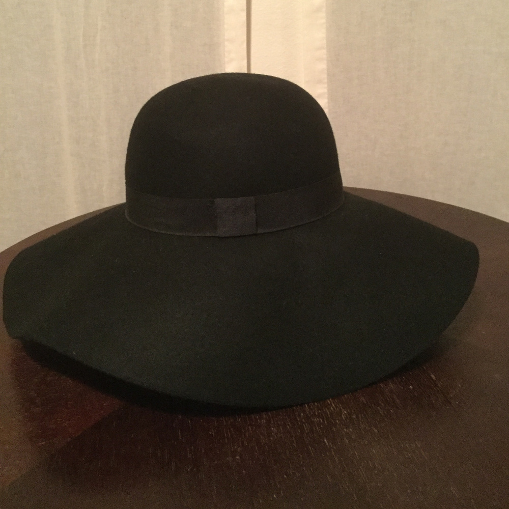 Wide Brim Felt Hat